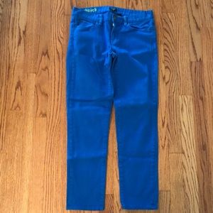 J. Crew Jeans Toothpick Straight Skinny J.Crew sz 28 Blue PERFECT COND.